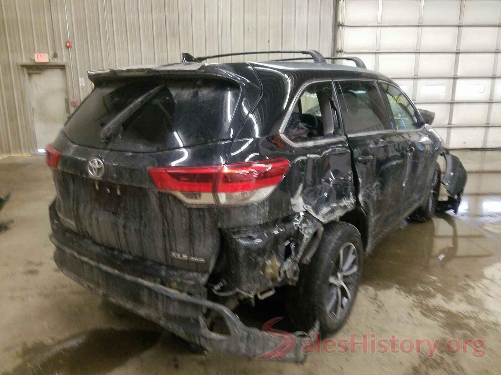 5TDJZRFH4JS525816 2018 TOYOTA HIGHLANDER