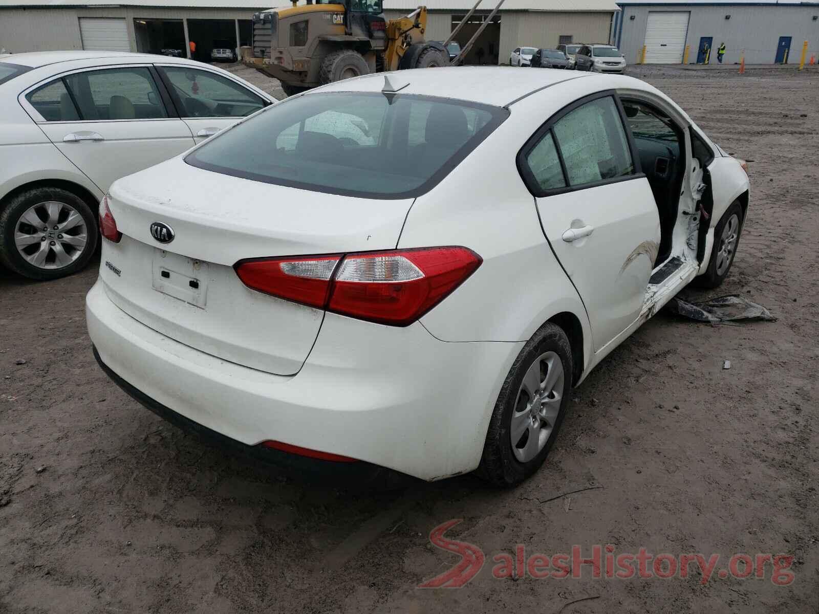 KNAFK4A69G5586576 2016 KIA FORTE