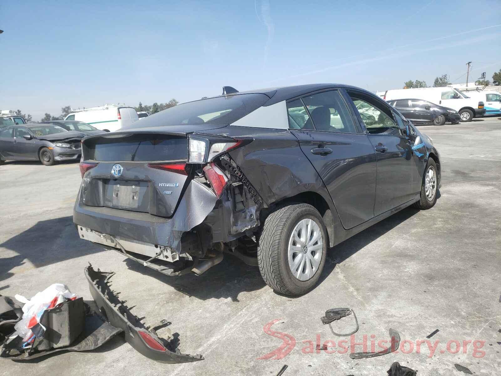 JTDKARFU2L3114203 2020 TOYOTA PRIUS