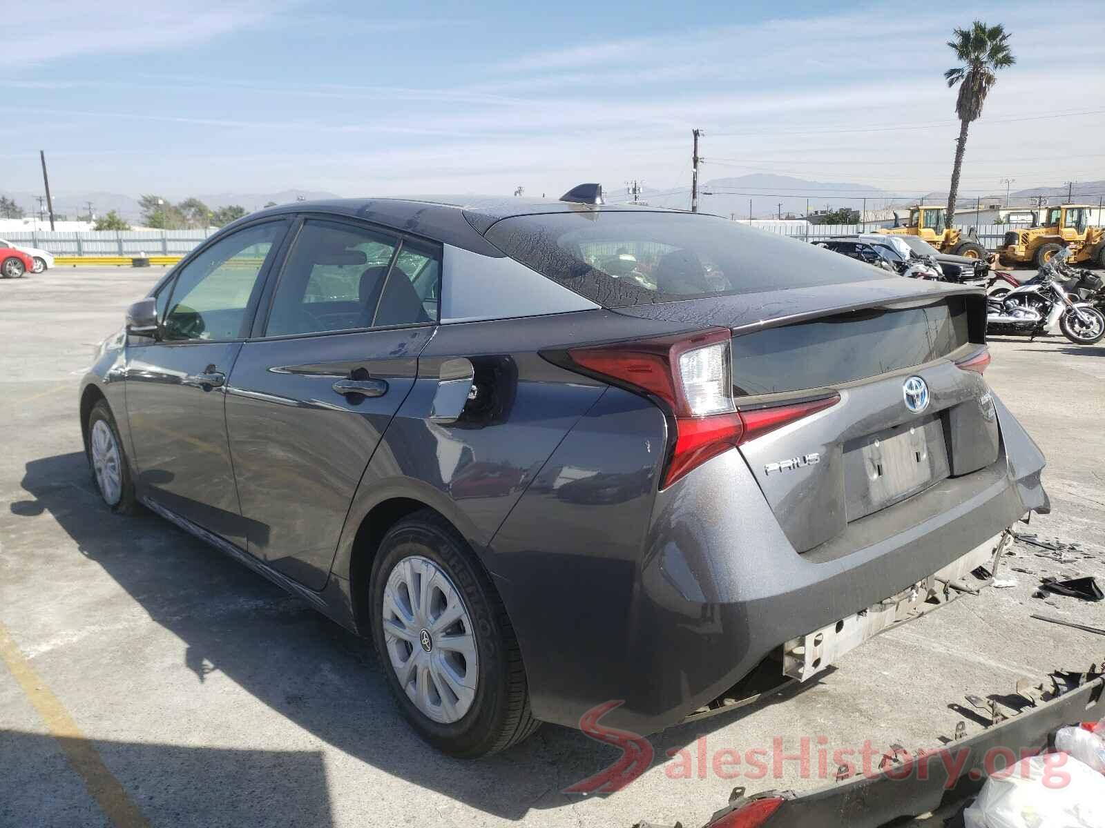 JTDKARFU2L3114203 2020 TOYOTA PRIUS