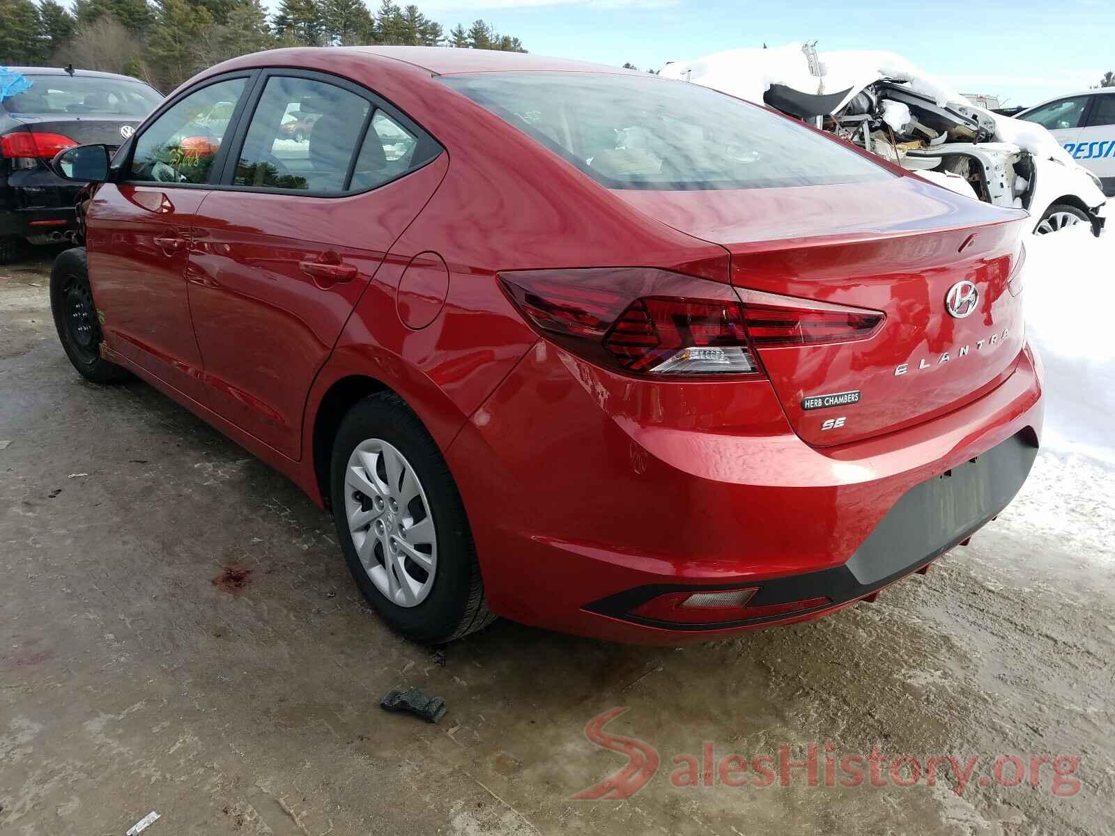 5NPD74LF7KH465661 2019 HYUNDAI ELANTRA