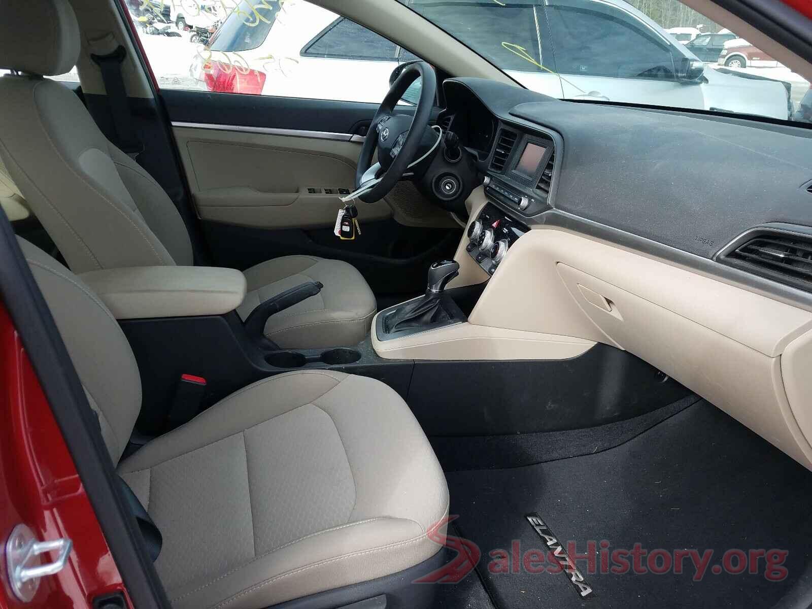 5NPD74LF7KH465661 2019 HYUNDAI ELANTRA