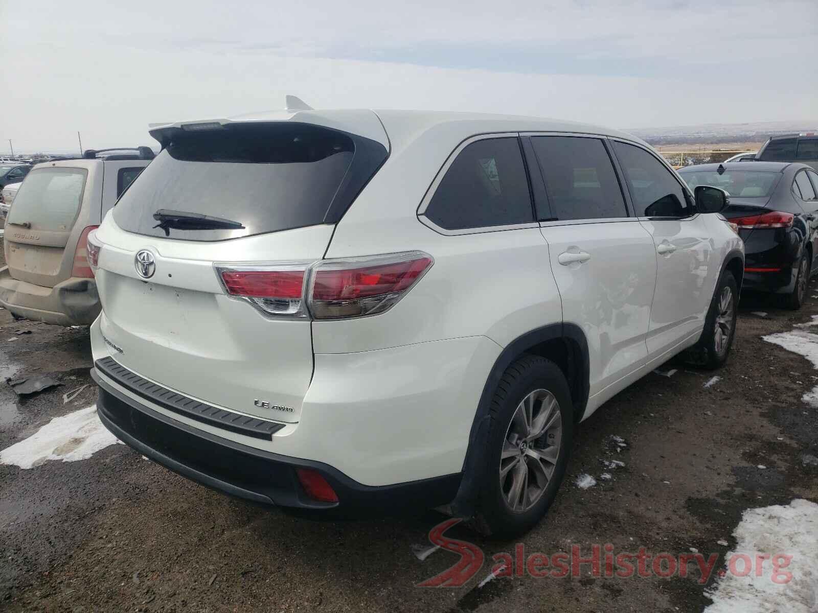 5TDBKRFH9GS342820 2016 TOYOTA HIGHLANDER