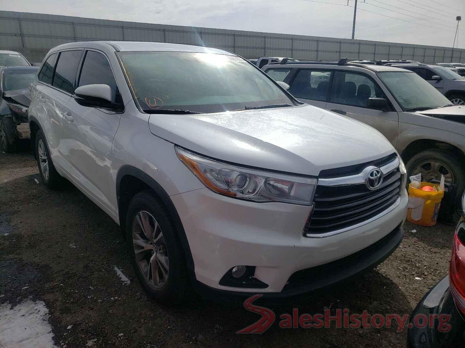 5TDBKRFH9GS342820 2016 TOYOTA HIGHLANDER