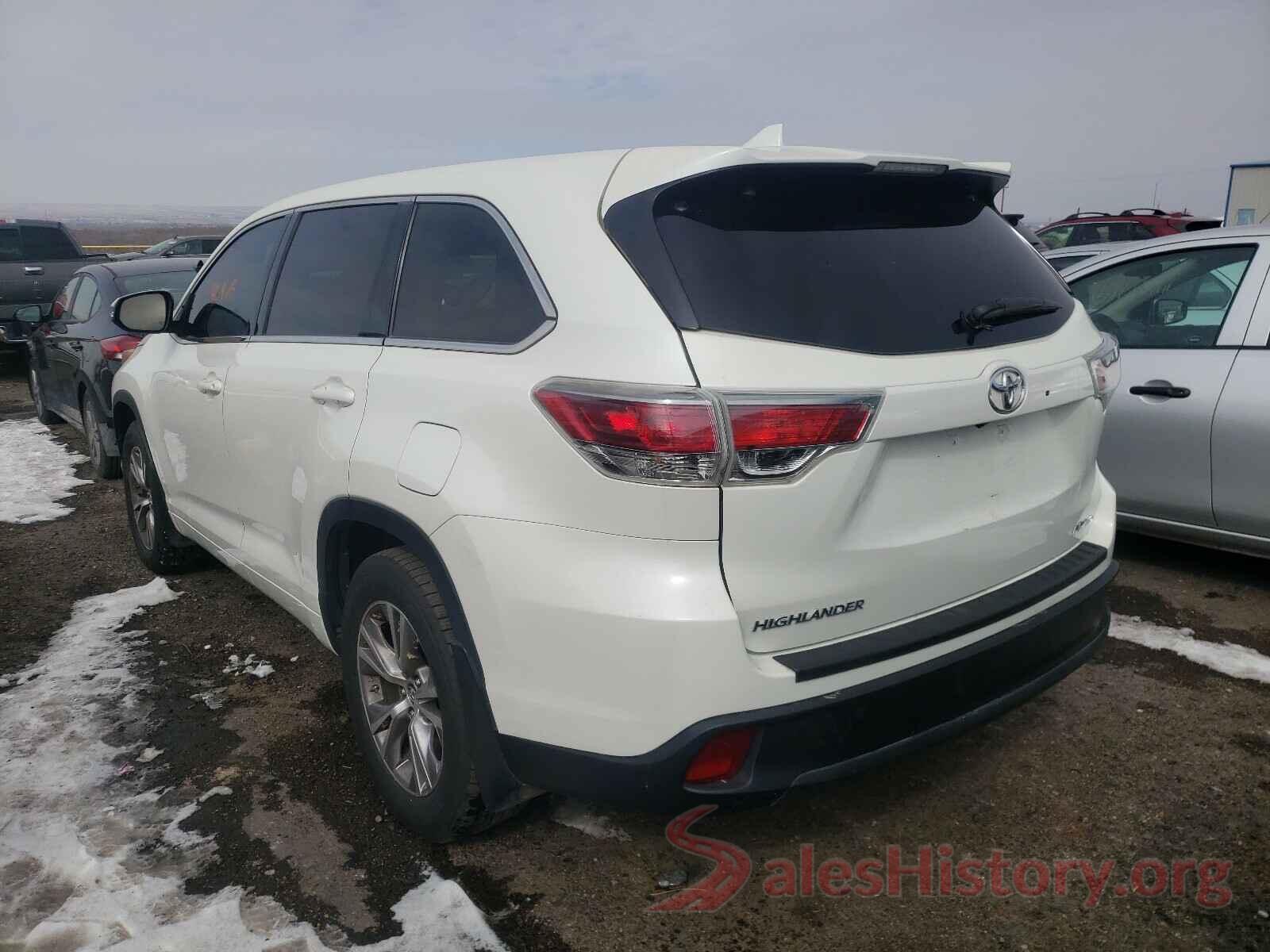 5TDBKRFH9GS342820 2016 TOYOTA HIGHLANDER