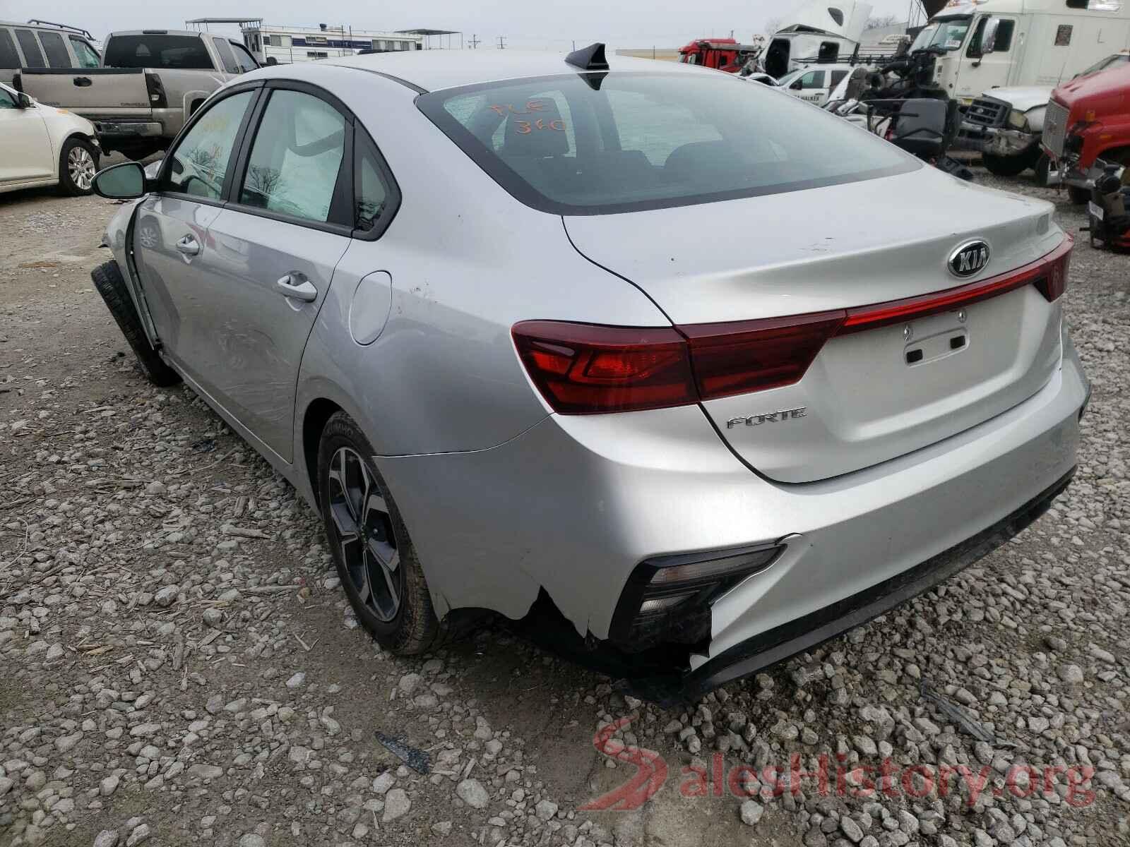 3KPF24AD8KE090537 2019 KIA FORTE