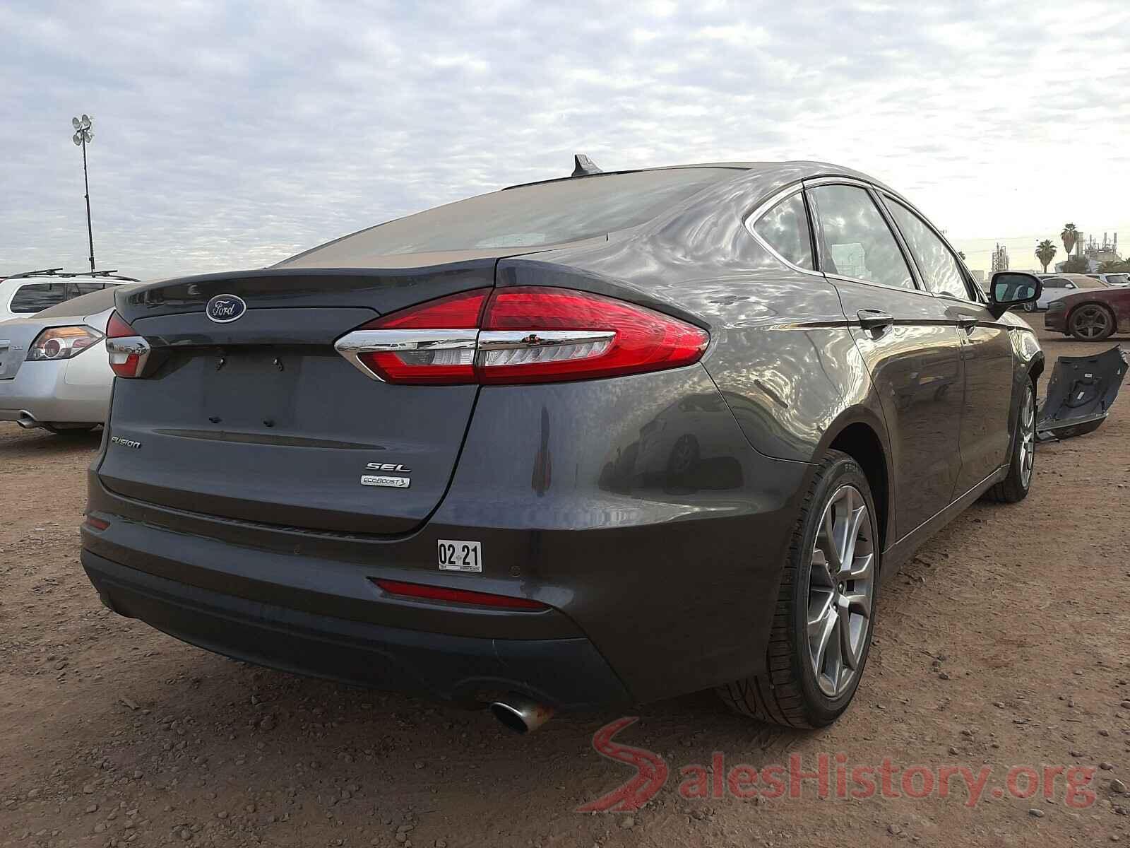 3FA6P0CD7KR144755 2019 FORD FUSION