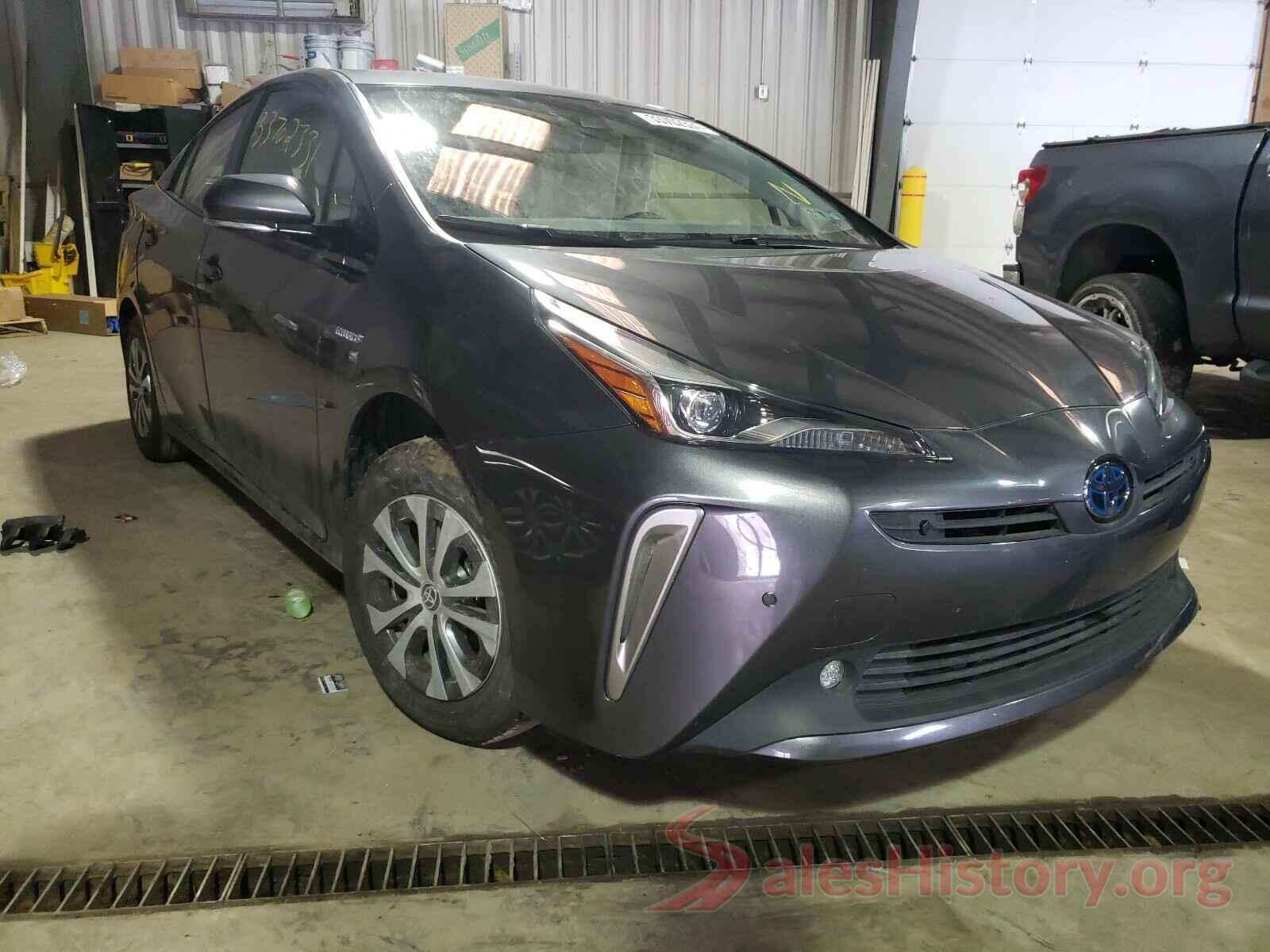 JTDL9RFU7K3008406 2019 TOYOTA PRIUS