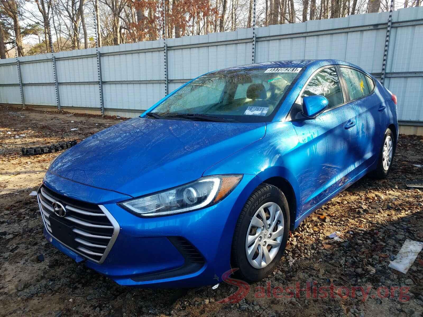 5NPD74LF2HH145561 2017 HYUNDAI ELANTRA