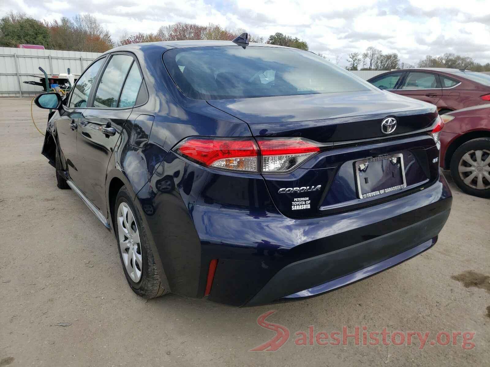 5YFEPRAE0LP087795 2020 TOYOTA COROLLA