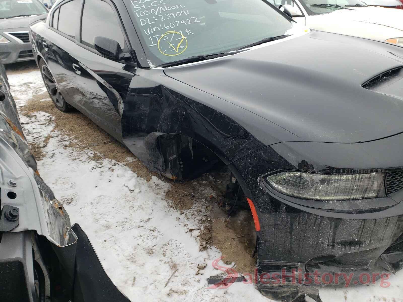 2C3CDXCT7KH607922 2019 DODGE CHARGER