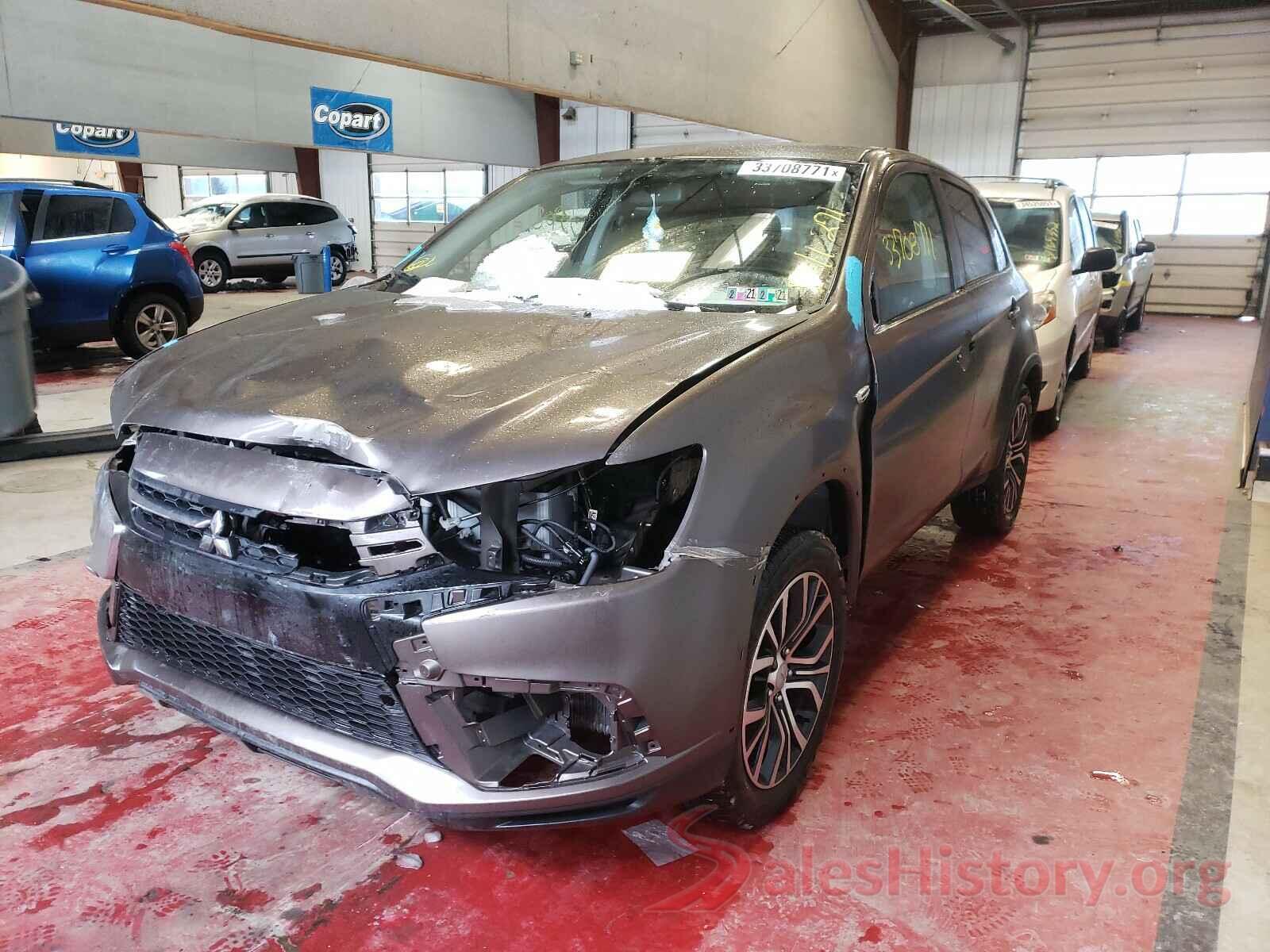 JA4AR3AU1KU020227 2019 MITSUBISHI OUTLANDER