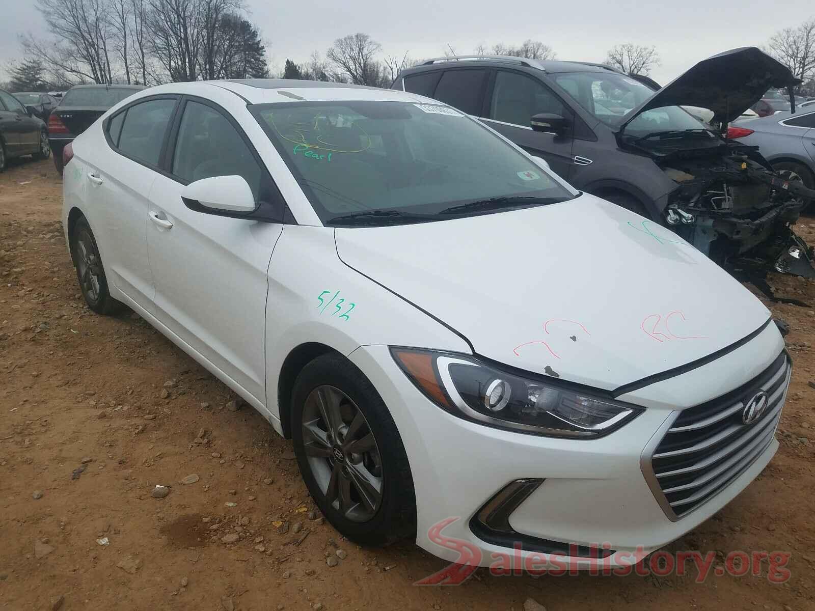 5NPD84LFXHH171662 2017 HYUNDAI ELANTRA