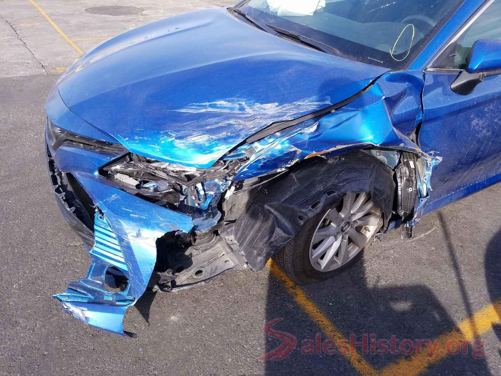 4T1B11HK0KU255840 2019 TOYOTA CAMRY