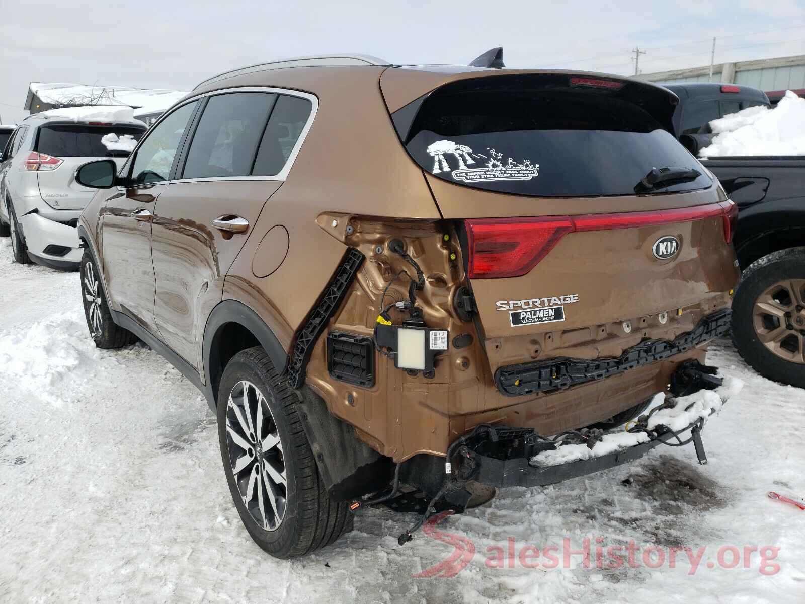 KNDPNCAC5H7173560 2017 KIA SPORTAGE