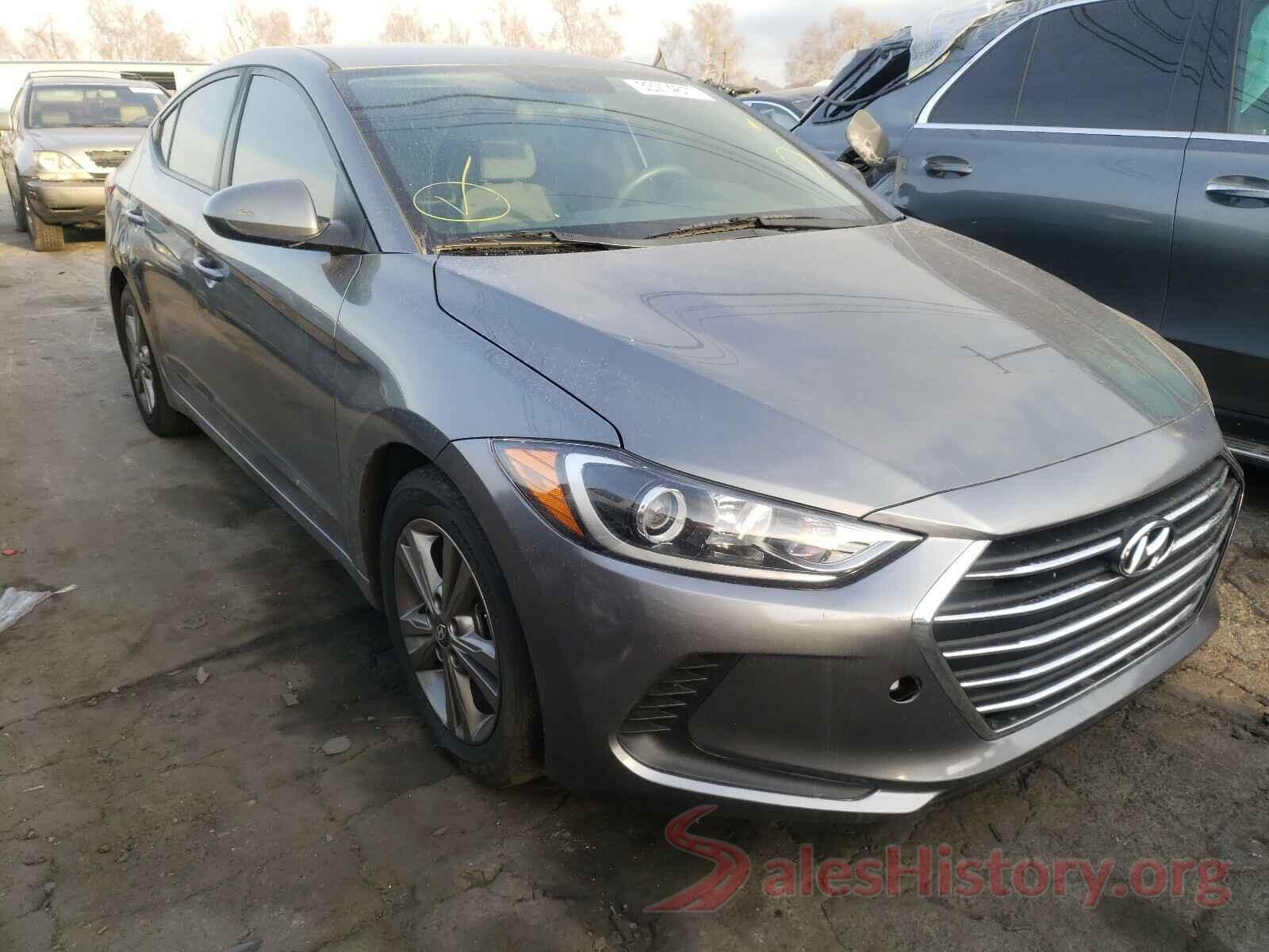 5NPD84LF4JH290636 2018 HYUNDAI ELANTRA