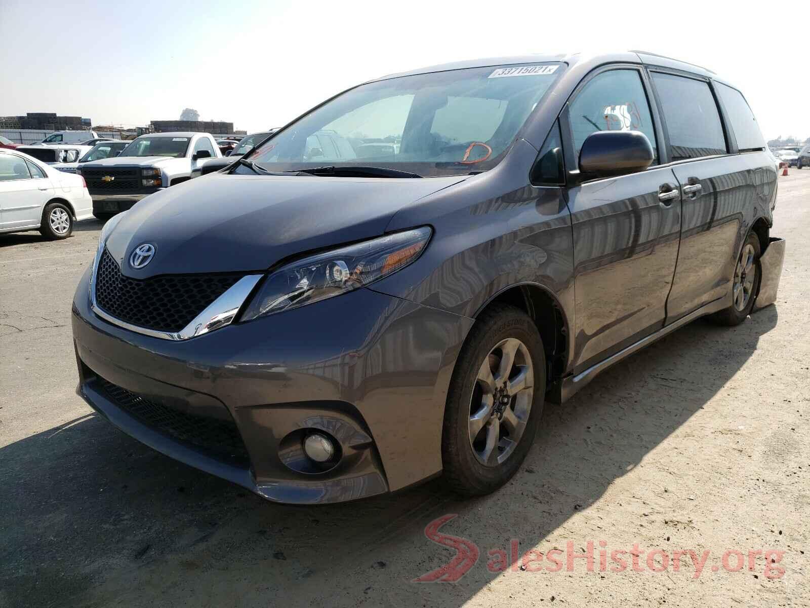 5TDXK3DCXGS746929 2016 TOYOTA SIENNA