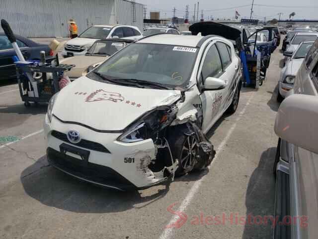 JTDKDTB32J1615036 2018 TOYOTA PRIUS