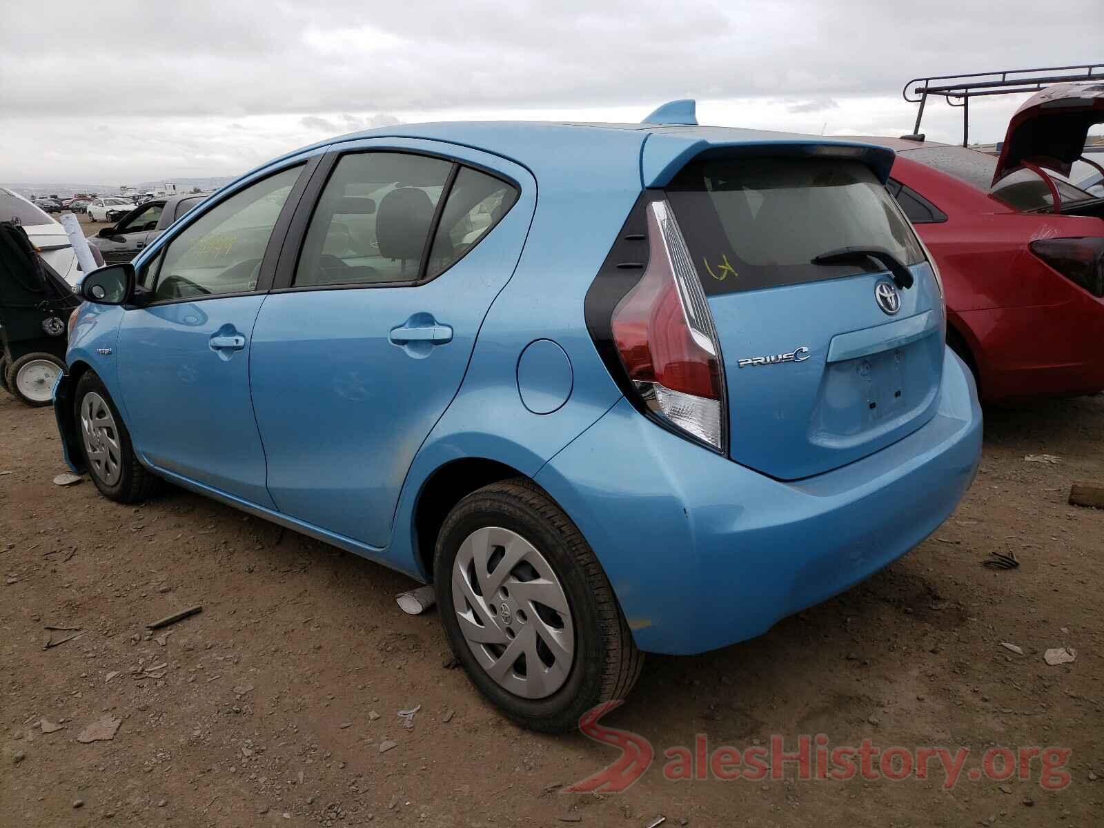 JTDKDTB31G1122991 2016 TOYOTA PRIUS