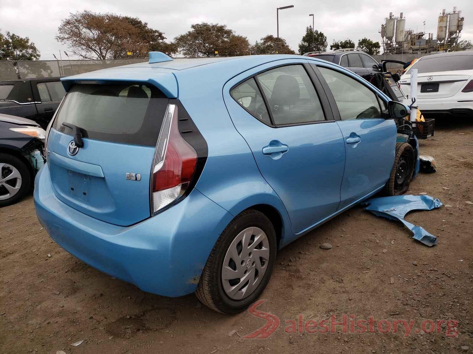 JTDKDTB31G1122991 2016 TOYOTA PRIUS