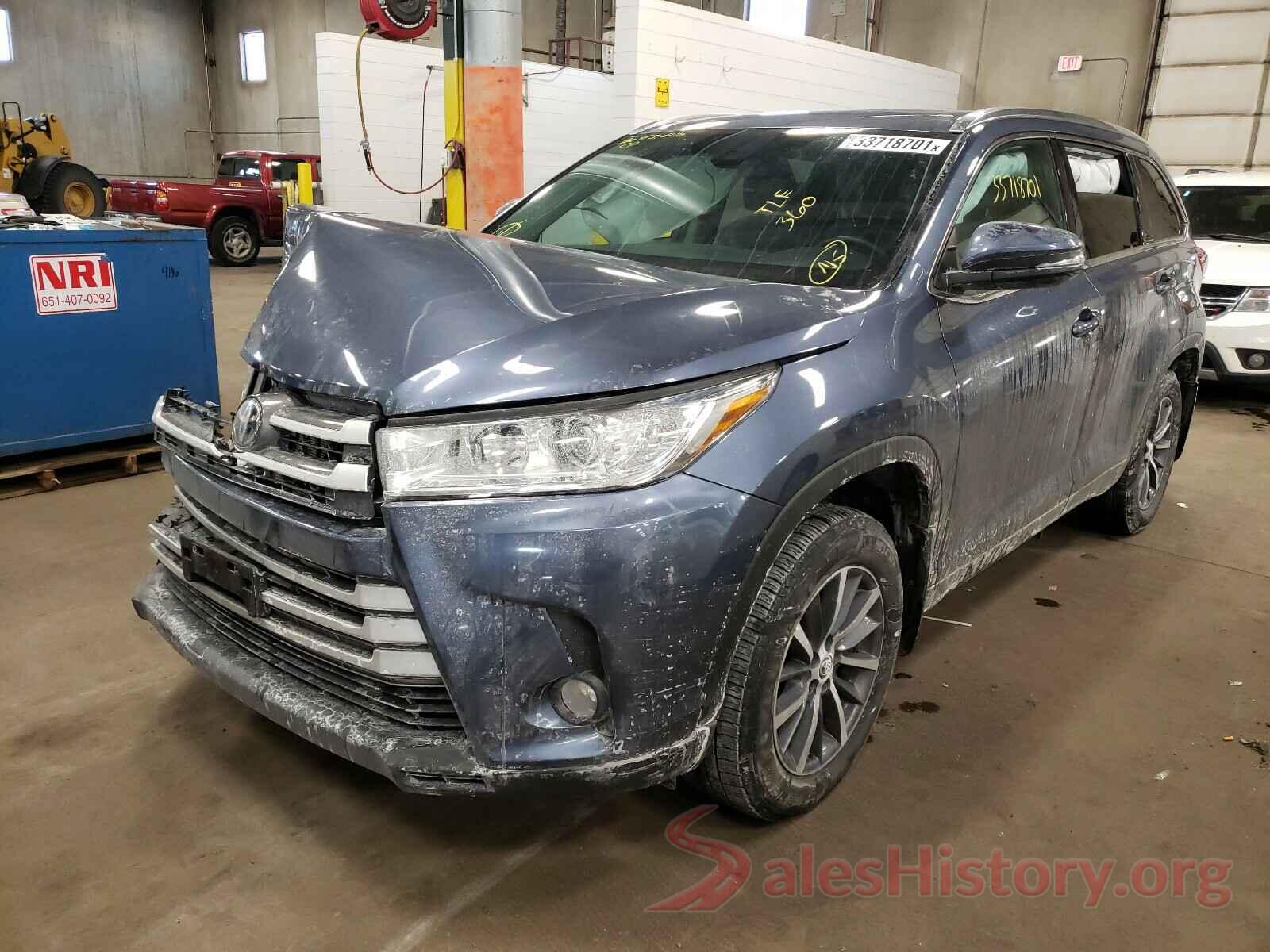 5TDJZRFH0KS717817 2019 TOYOTA HIGHLANDER