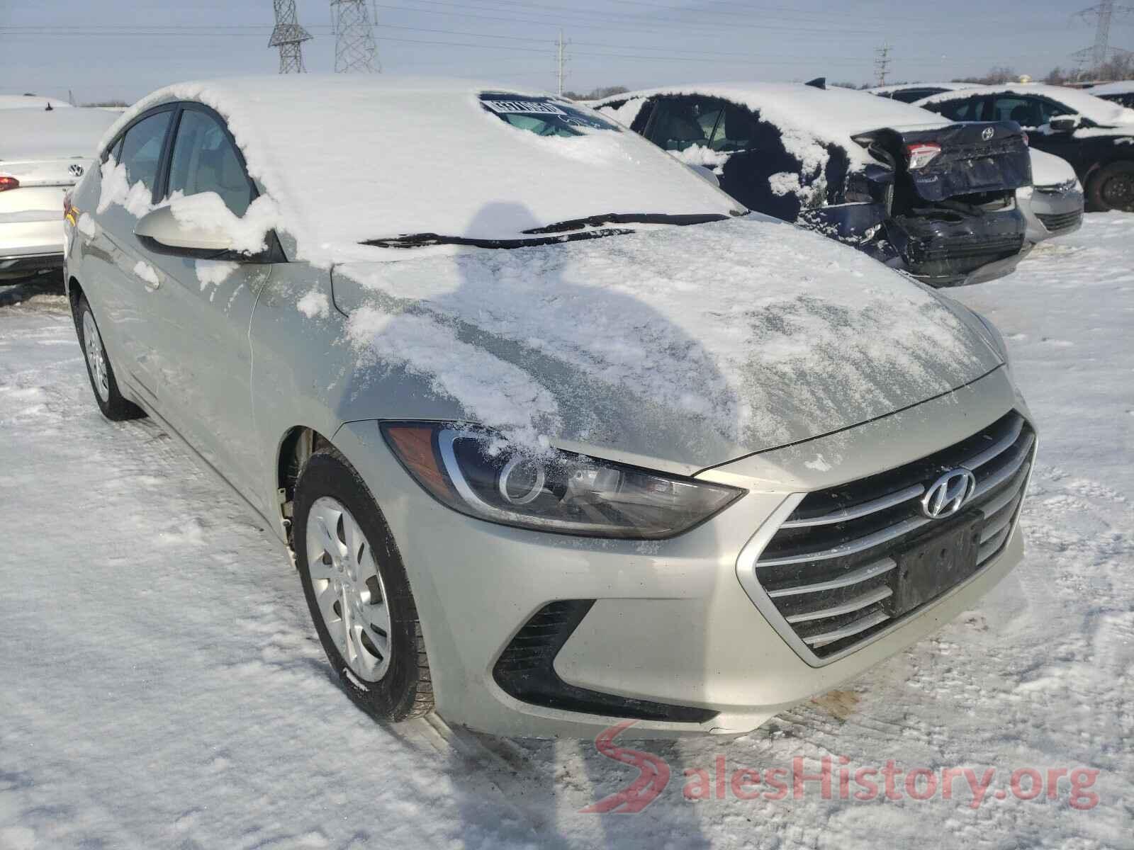 5NPD74LF8HH200627 2017 HYUNDAI ELANTRA