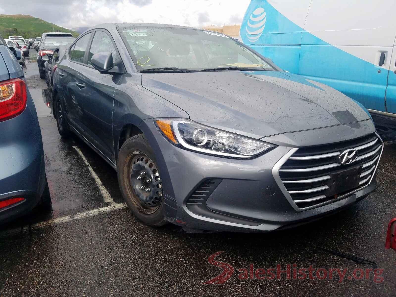 KMHD74LF0JU611107 2018 HYUNDAI ELANTRA