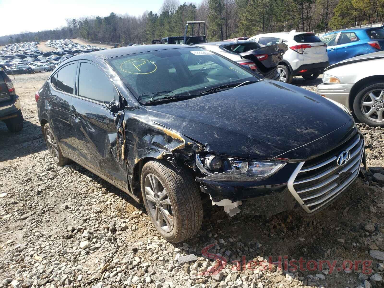 5NPD84LF2HH004101 2017 HYUNDAI ELANTRA