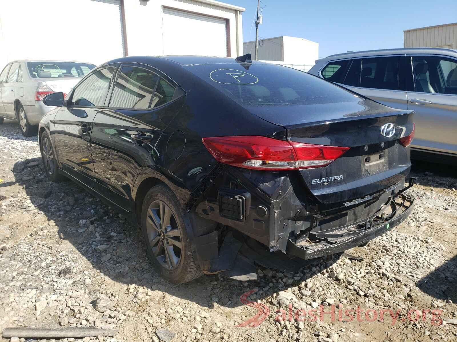 5NPD84LF2HH004101 2017 HYUNDAI ELANTRA