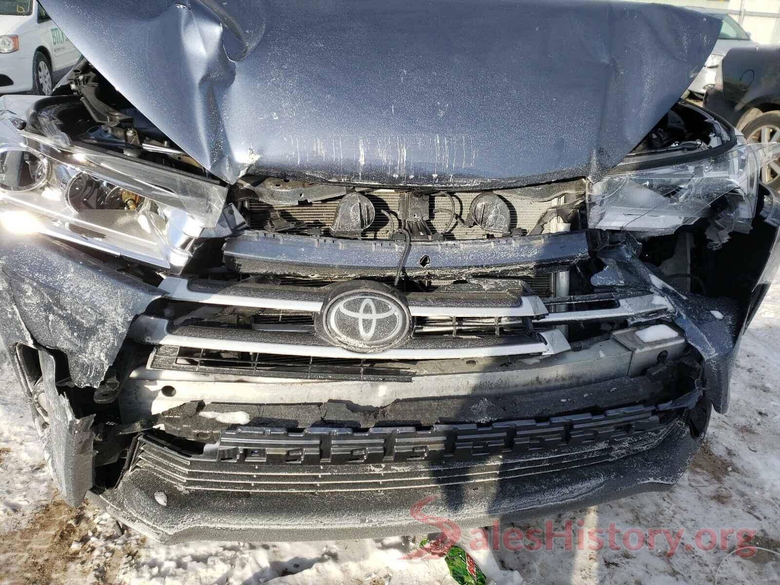 5TDKZRFH4KS300849 2019 TOYOTA HIGHLANDER