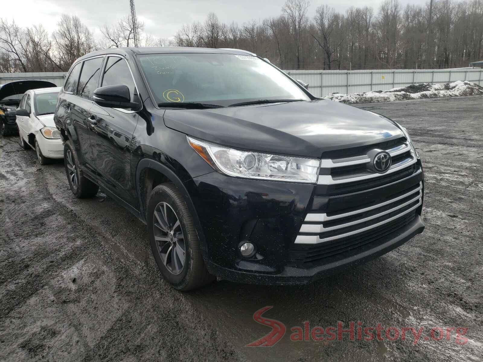 5TDKZRFH8KS319775 2019 TOYOTA HIGHLANDER