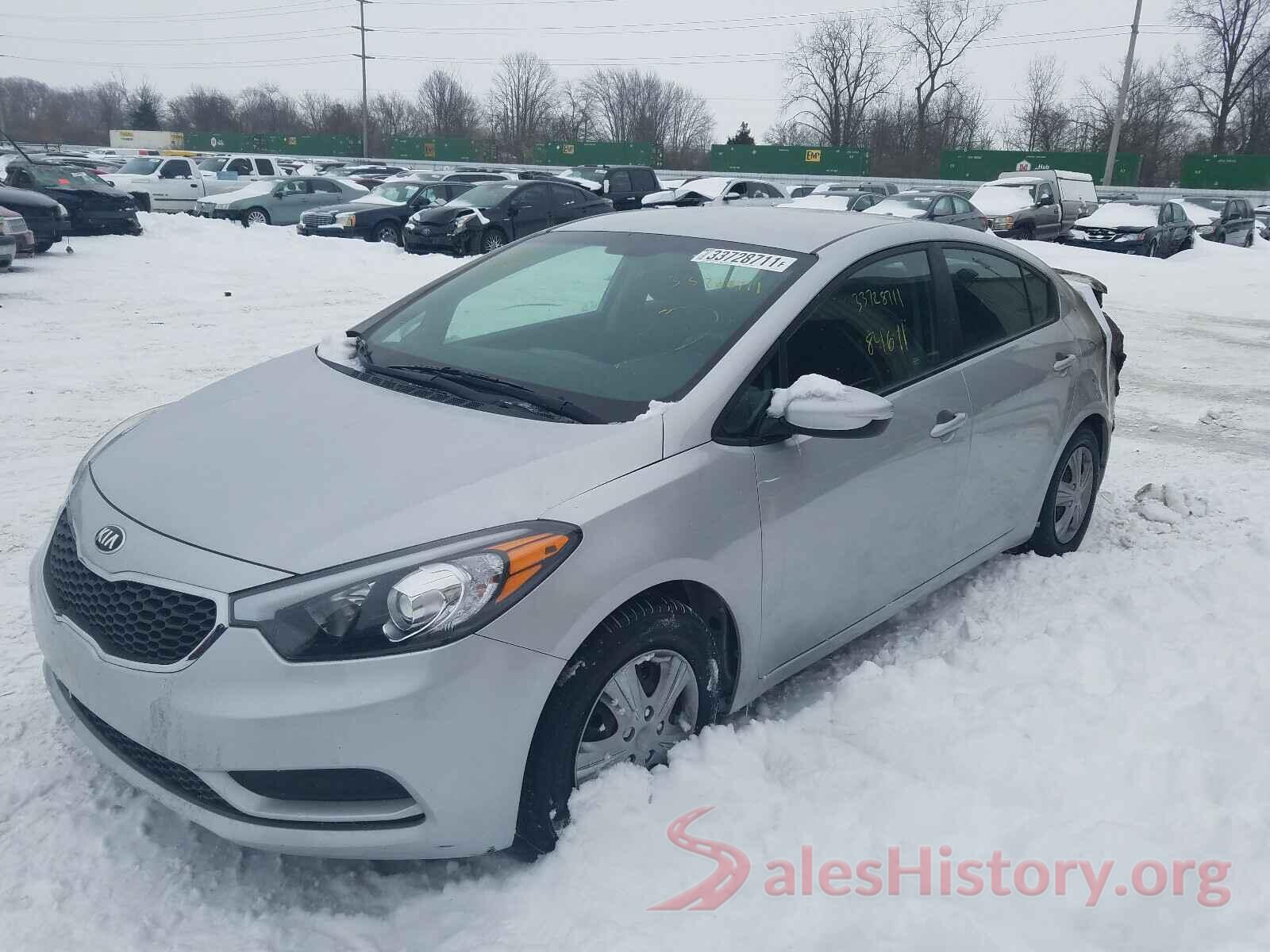 KNAFK4A6XG5596436 2016 KIA FORTE