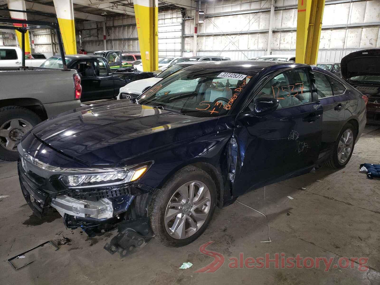 1HGCV1F10KA133618 2019 HONDA ACCORD