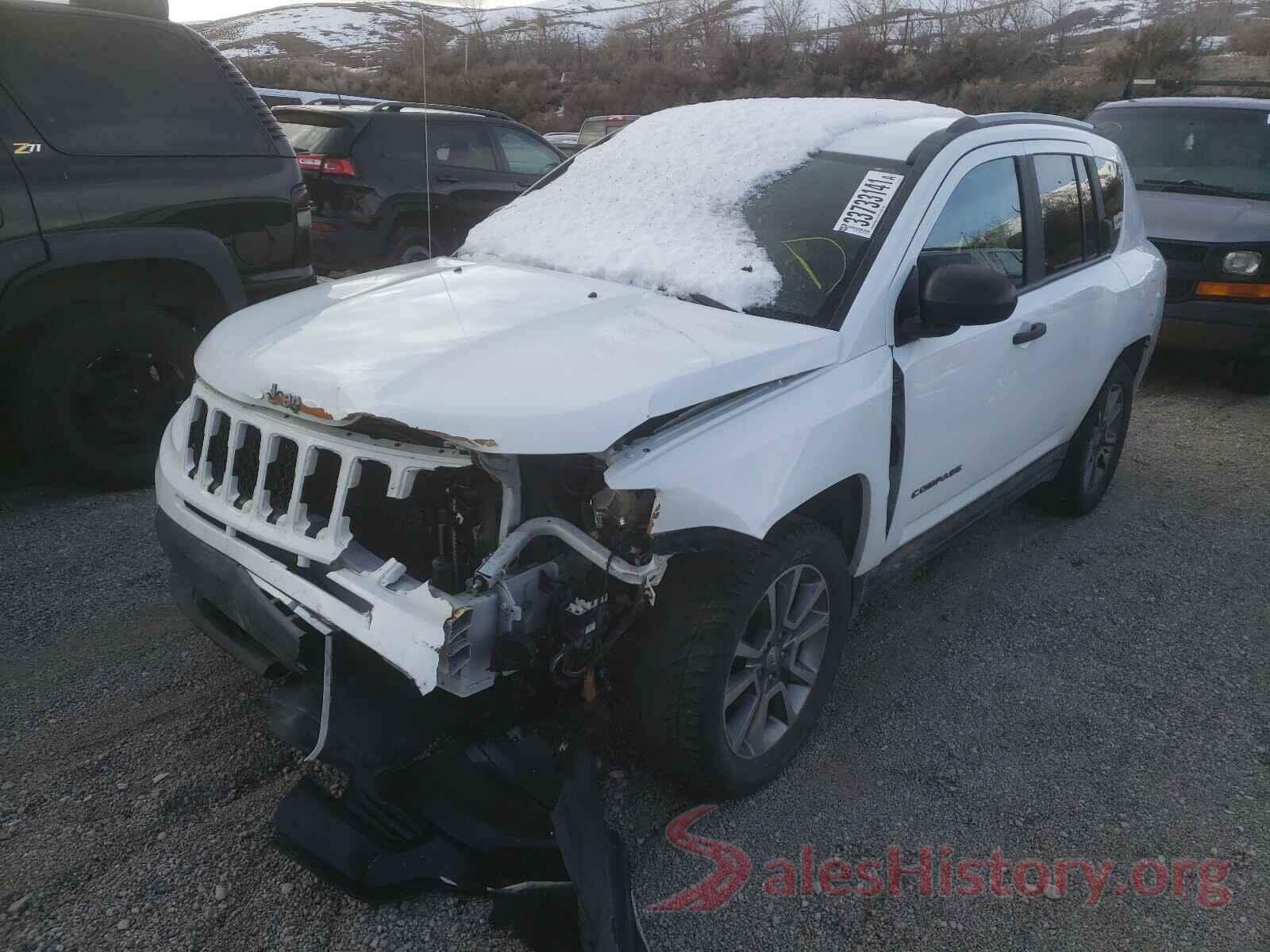 1C4NJDBB4HD127508 2017 JEEP COMPASS