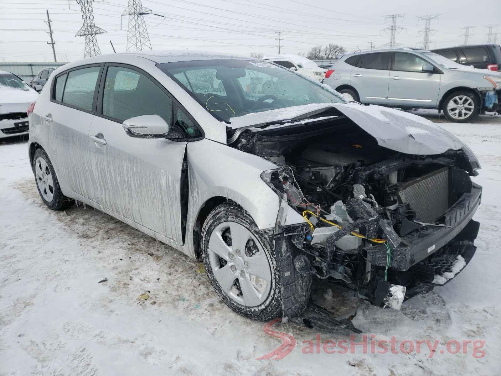 KNAFK5A83G5659450 2016 KIA FORTE