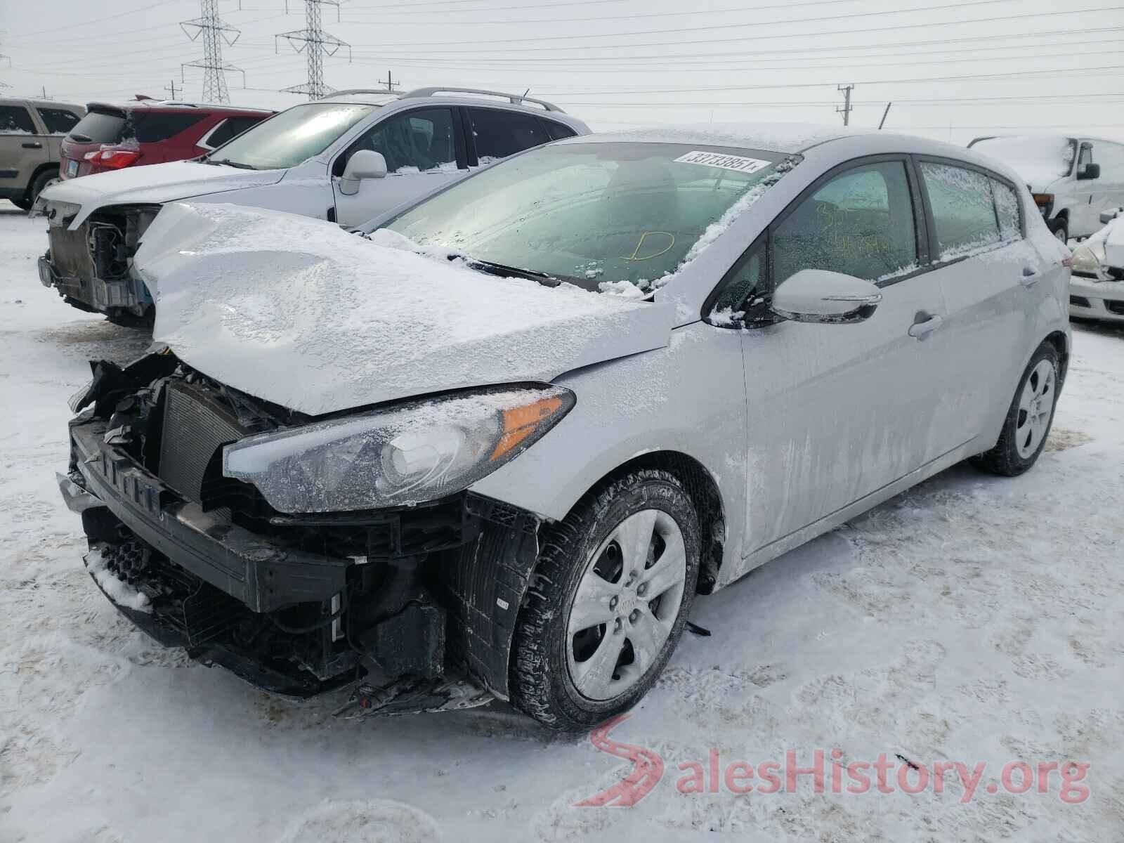 KNAFK5A83G5659450 2016 KIA FORTE