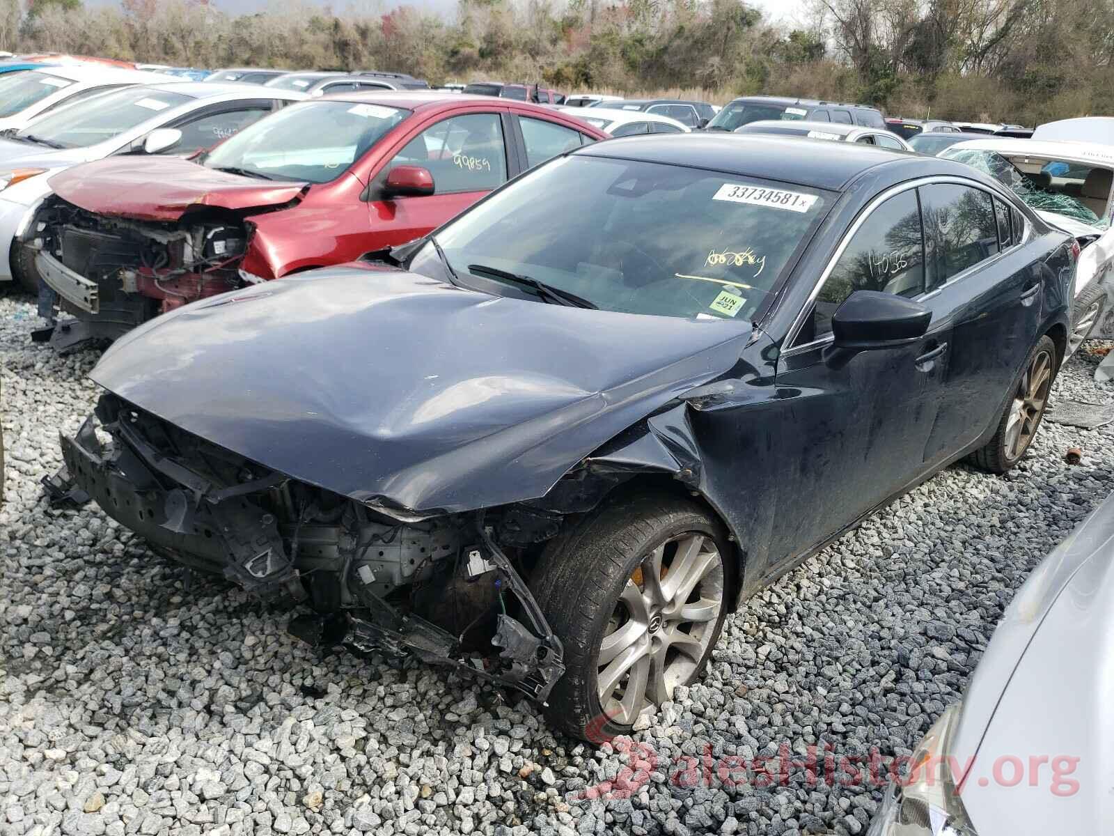 JM1GL1V50H1107510 2017 MAZDA 6