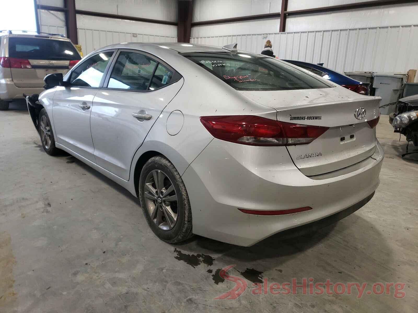 5NPD84LF4JH367327 2018 HYUNDAI ELANTRA