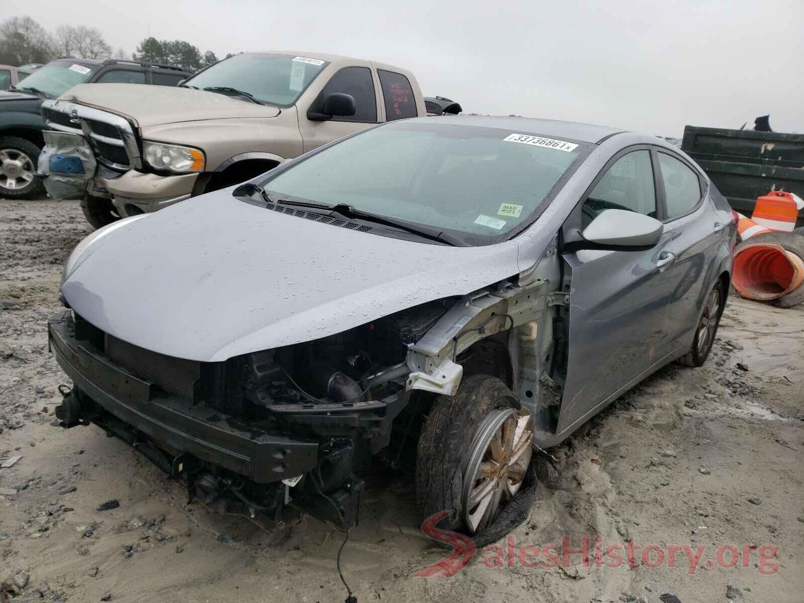 5NPDH4AE6GH768218 2016 HYUNDAI ELANTRA