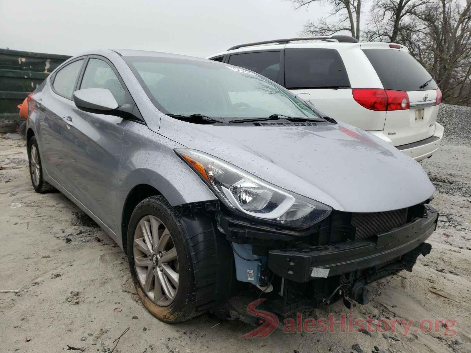 5NPDH4AE6GH768218 2016 HYUNDAI ELANTRA