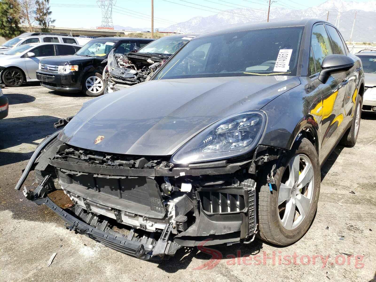 WP1AE2AY3KDA50326 2019 PORSCHE CAYENNE