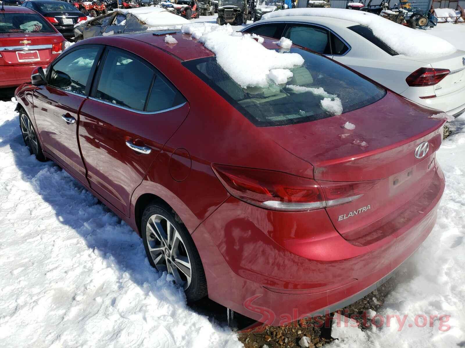 KMHD84LF4HU282631 2017 HYUNDAI ELANTRA