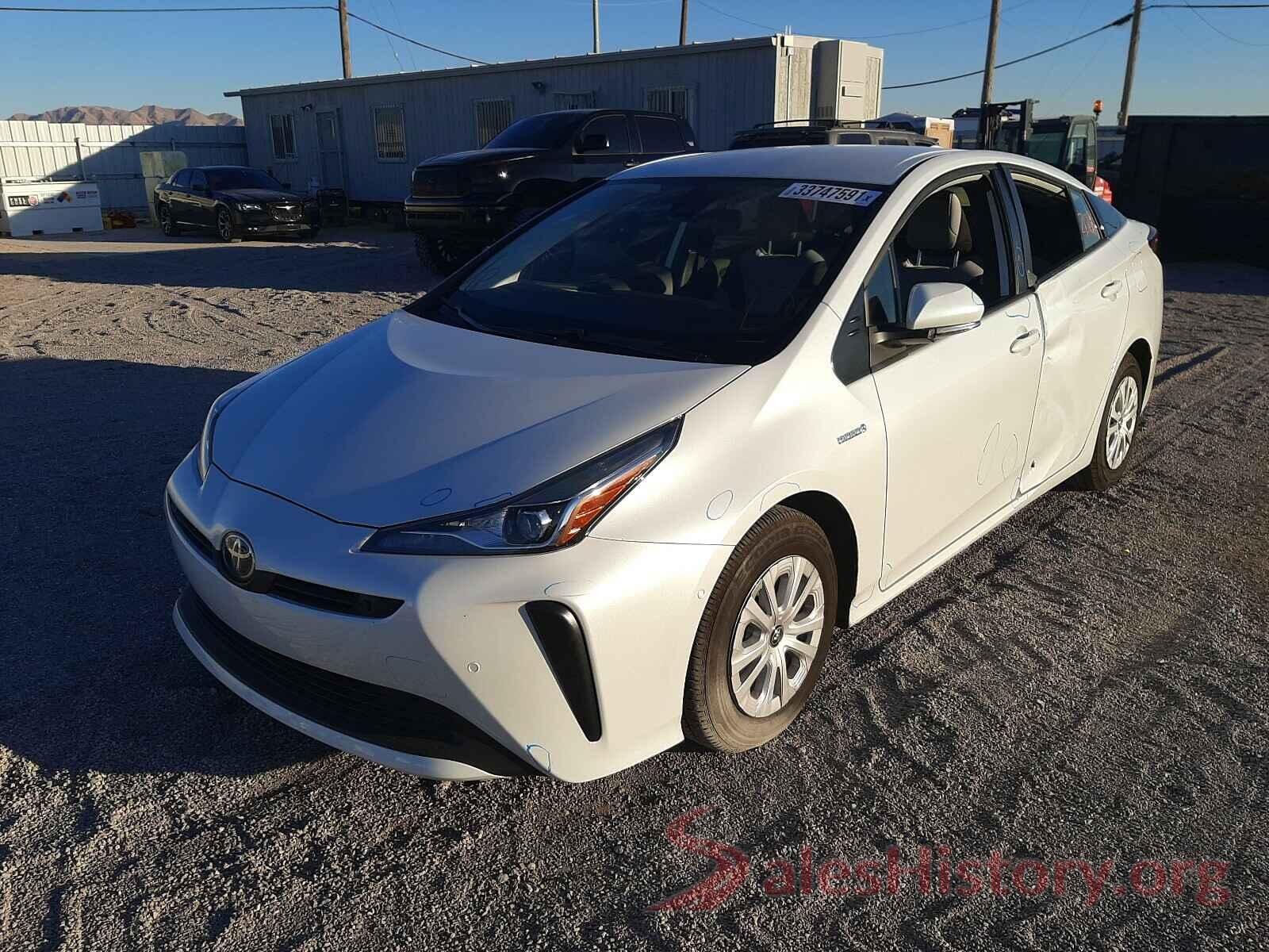 JTDKAMFU8M3131544 2021 TOYOTA PRIUS