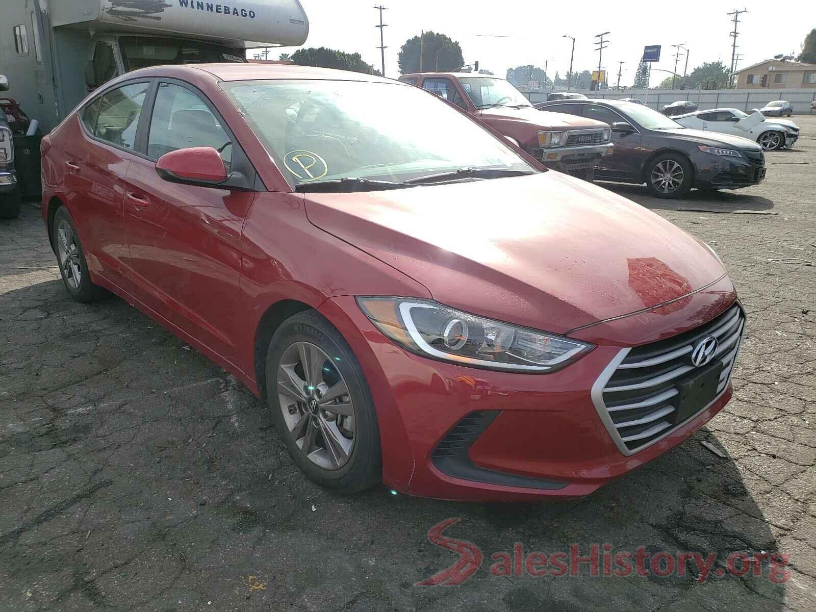 KMHD84LF2HU380749 2017 HYUNDAI ELANTRA