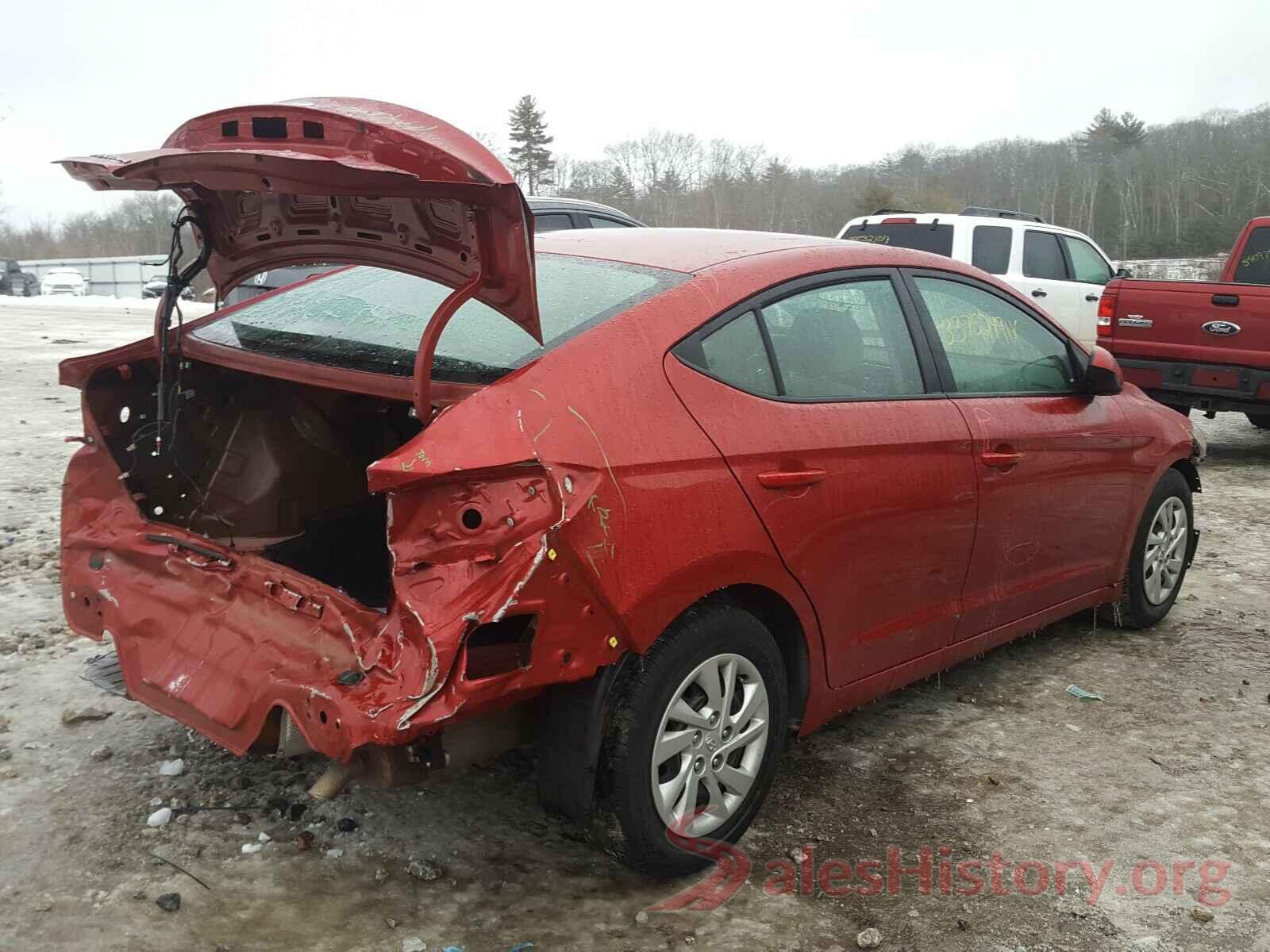 5NPD74LF7JH260551 2018 HYUNDAI ELANTRA