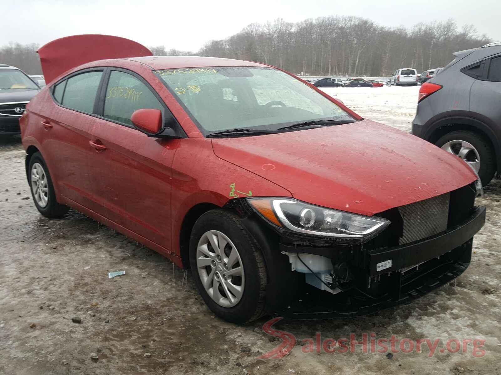 5NPD74LF7JH260551 2018 HYUNDAI ELANTRA