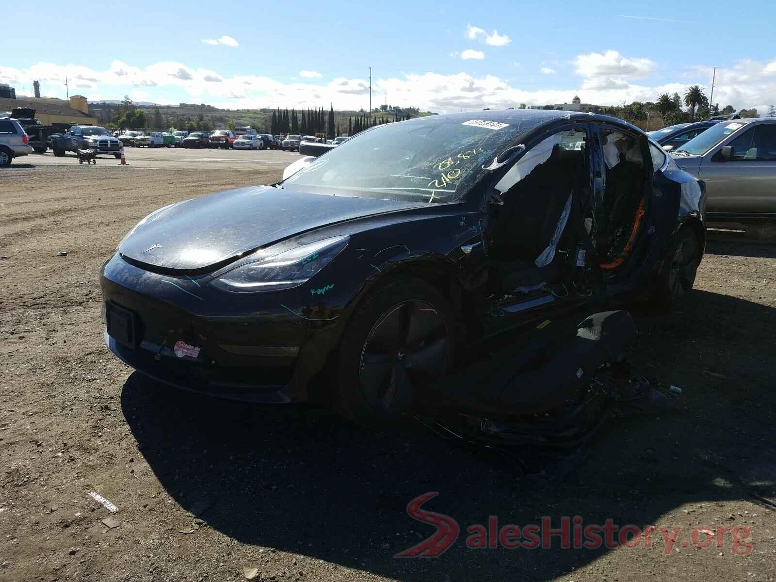 5YJ3E1EA0JF036540 2018 TESLA MODEL 3