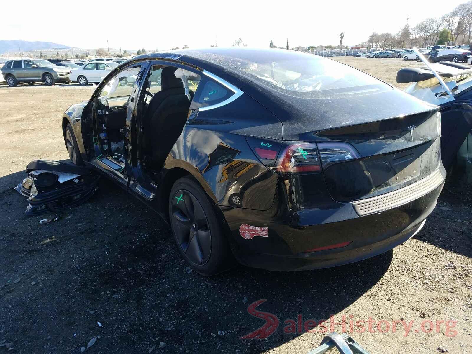 5YJ3E1EA0JF036540 2018 TESLA MODEL 3