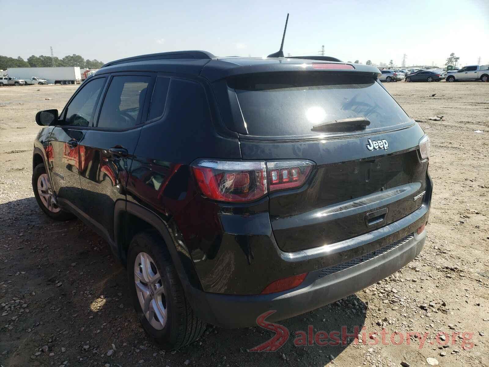 3C4NJCAB0JT250833 2018 JEEP COMPASS