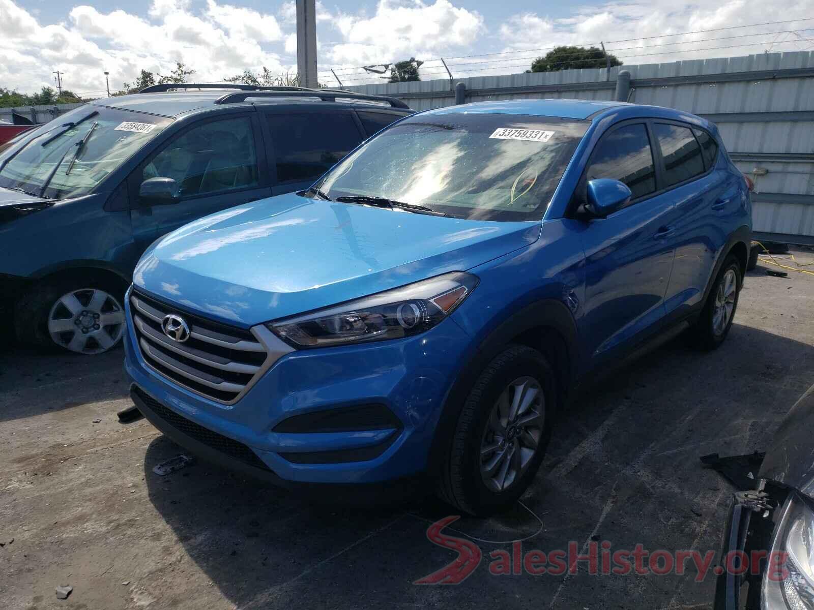 KM8J23A4XJU700194 2018 HYUNDAI TUCSON